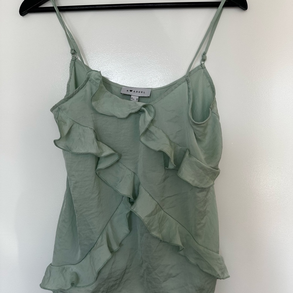 Mint Ruffle Camisole (Purchased in IT)